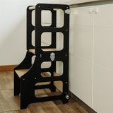 Duck Woodworks Foldable Kitchen Tower Black - SKAL IKKE ONLINE PÅ NORGE!