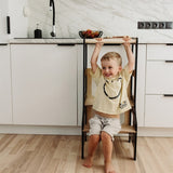 Duck Woodworks Foldable Kitchen Tower Black 4