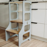 Duck Woodworks Foldable Kitchen Tower Grey -SKAL IKKE ONLINE PÅ NORGE!
