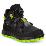Ecco Exostrike Kids Ankle Støvle Black/Black