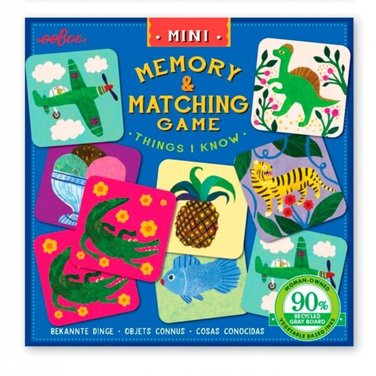 Eeboo Miniature Memory Game - Things I Know