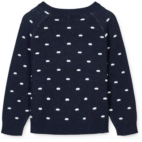 Fliink Navy/Dot Benna Dot Strikk