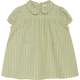 Flöss Stella Kjole Lime Gingham