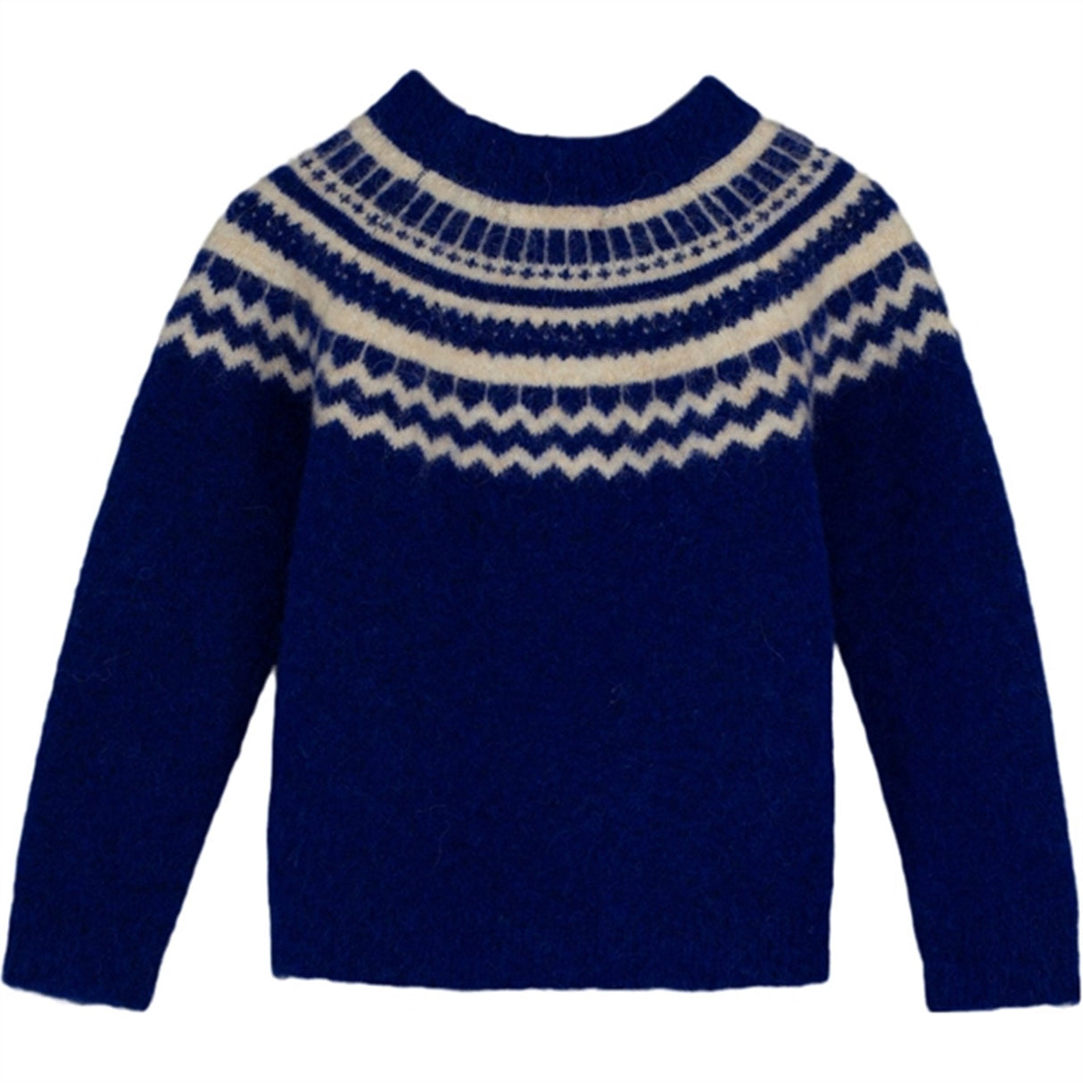 Fliink Mazerine Blue Nordic Pattern Star Pullover 3