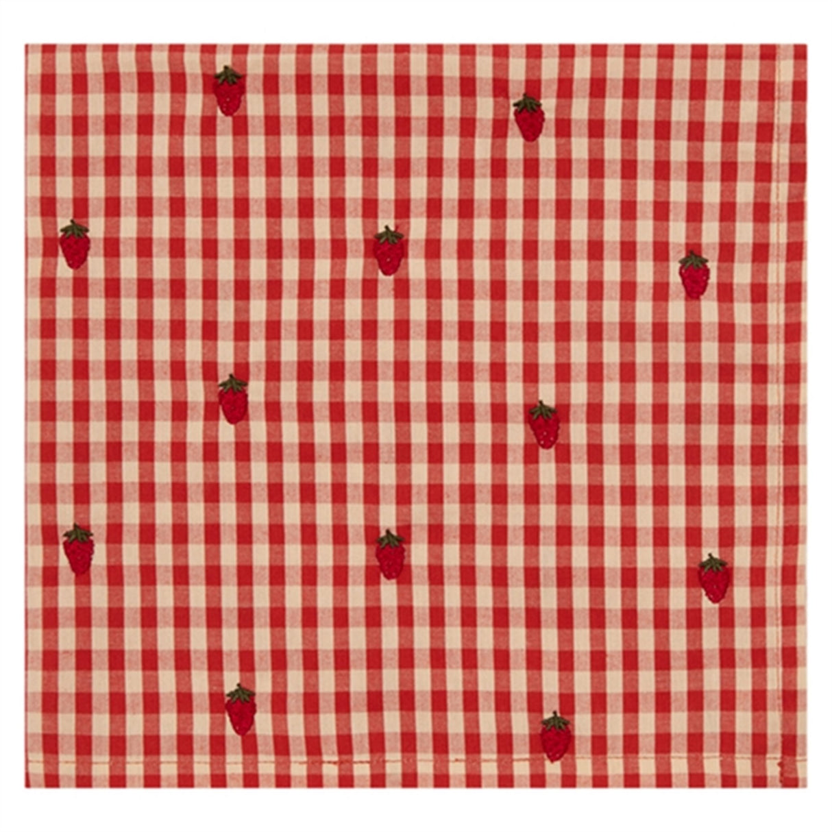 Flöss Molly Skjerf Berry Gingham 2