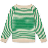 Fliink Jelly Bean Green Stripe Fave Stripe Strikk Cardigan 2