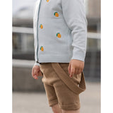 Fliink Ballad Blue/Sunflower Lemons Favo Embr. Strikk Cardigan 4