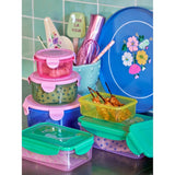 RICE Multicolor Opbevaringsbøtter 3-pakning