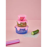 RICE Multicolor Opbevaringsbøtter 3-pakning