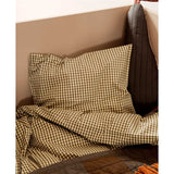 Ferm Living Check Bedding Lemon/Olive