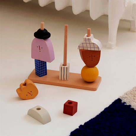 Ferm Living Character Stable Blokker Rosa