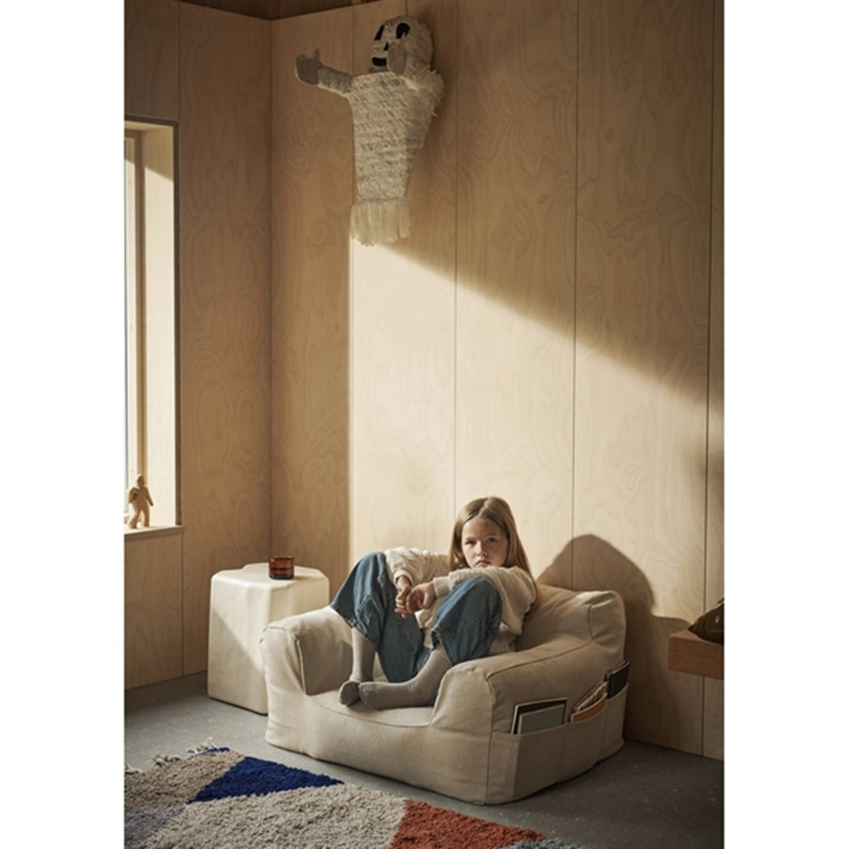 Ferm Living Billow Bean Bag Stol Off-White