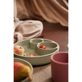 FILIBABBA Tallerken Ruminddelt Green