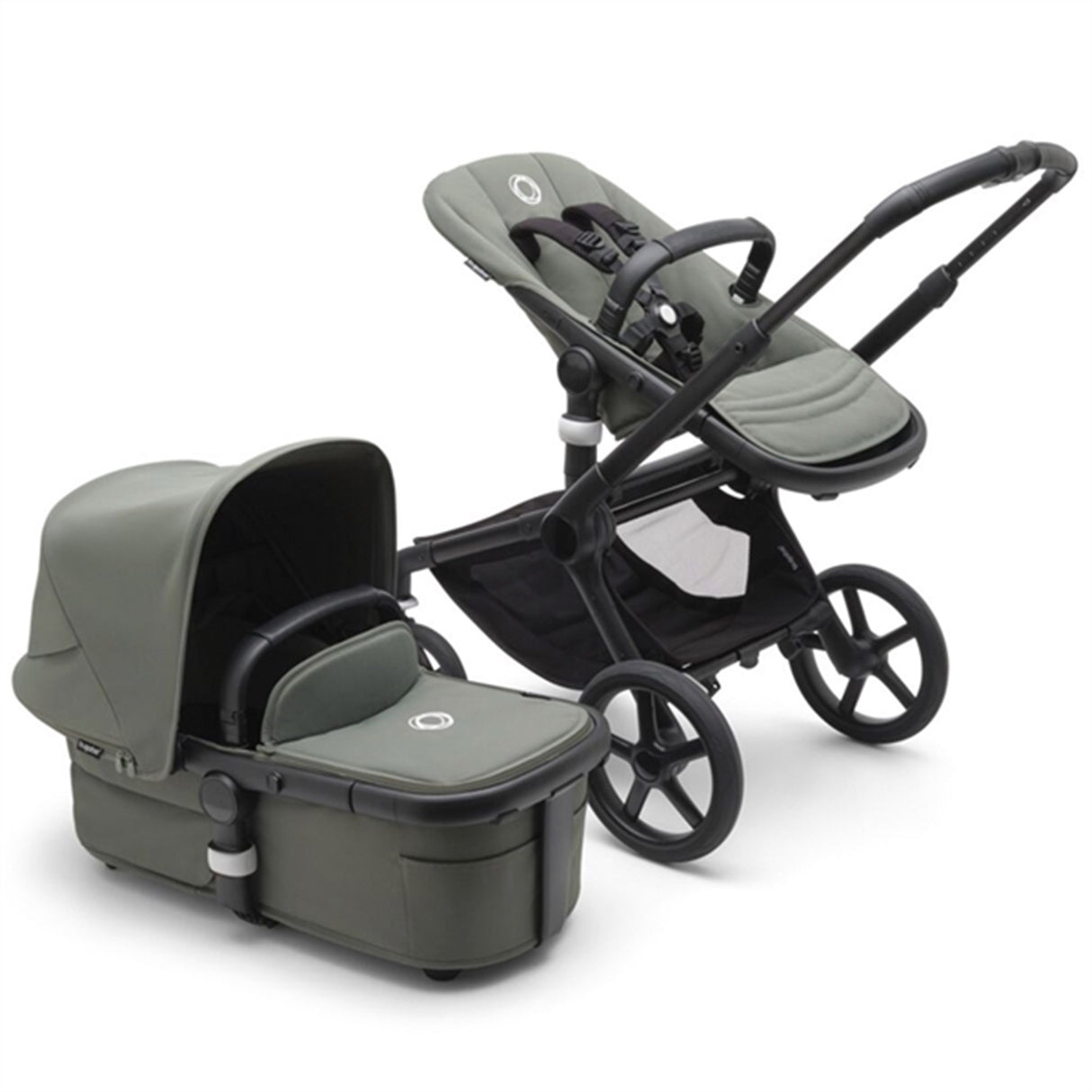 Bugaboo Fox 5 Black/Forest Green 4