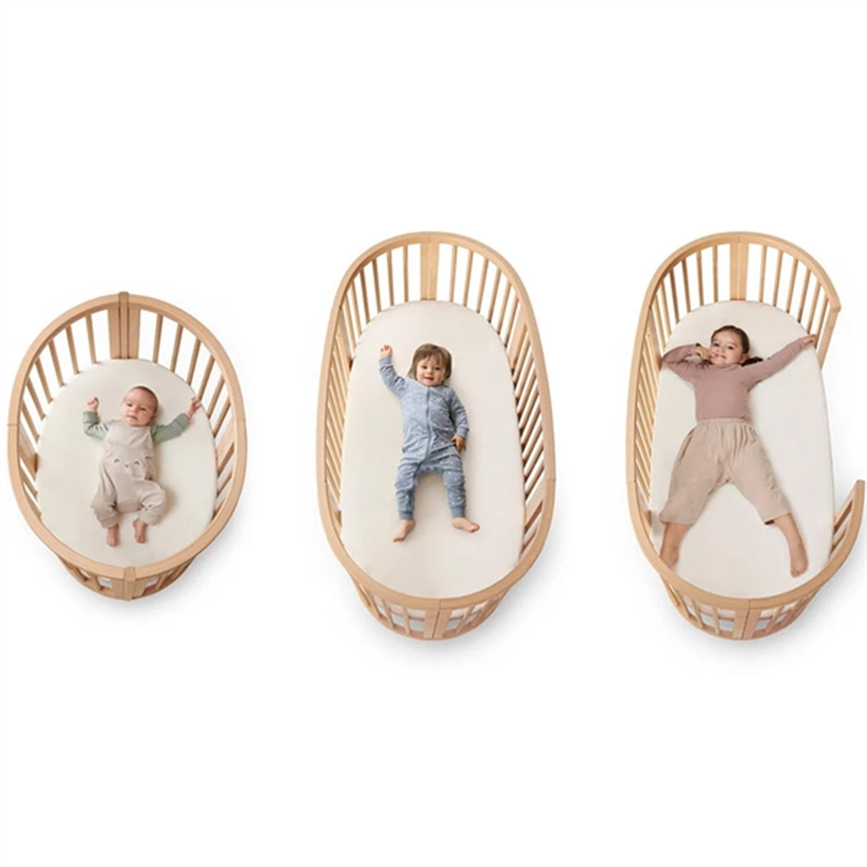 Stokke® Sleepi™ Extension Set Mini Seng V3 Natural 2