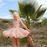 Dolly by Le Petit Tom Frilly Nederdel Ballet Pink 2