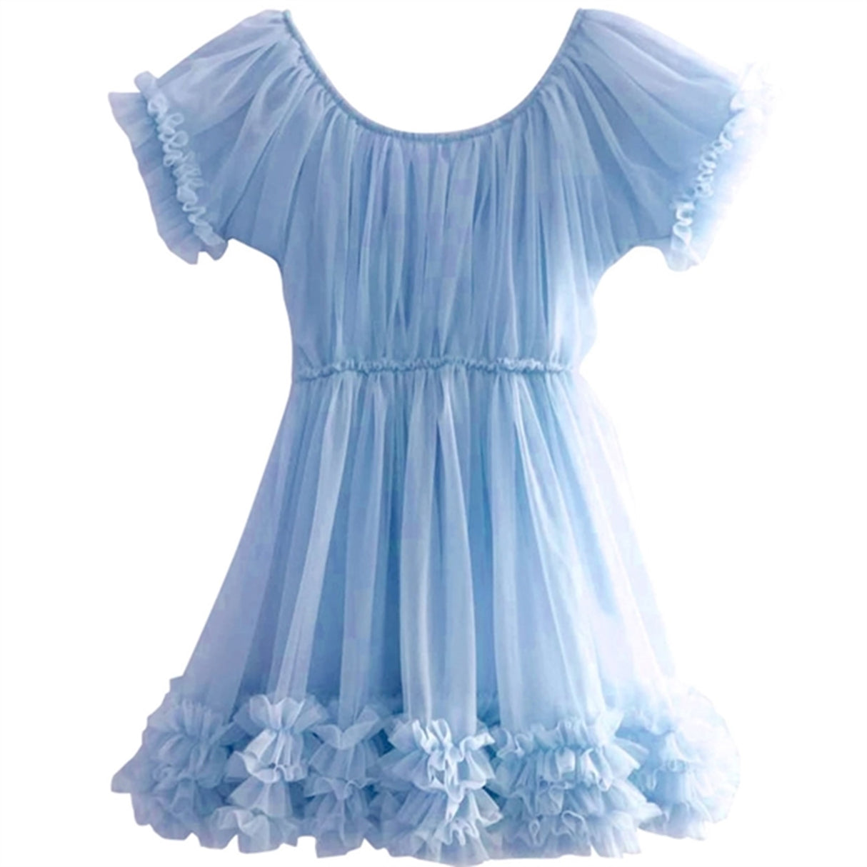 Dolly by Le Petit Frilly Kjole Light Blue