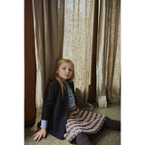 FUB Rib Skjørt Dark Navy