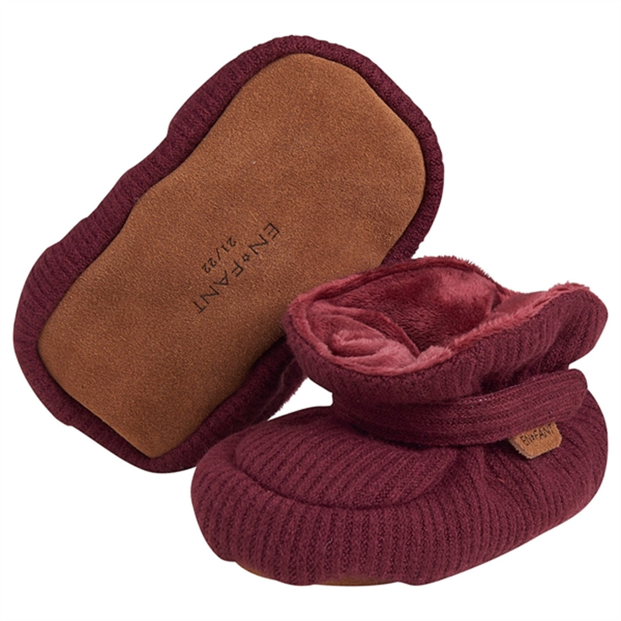 En Fant Baby Slippers Chocolate Truffle 3