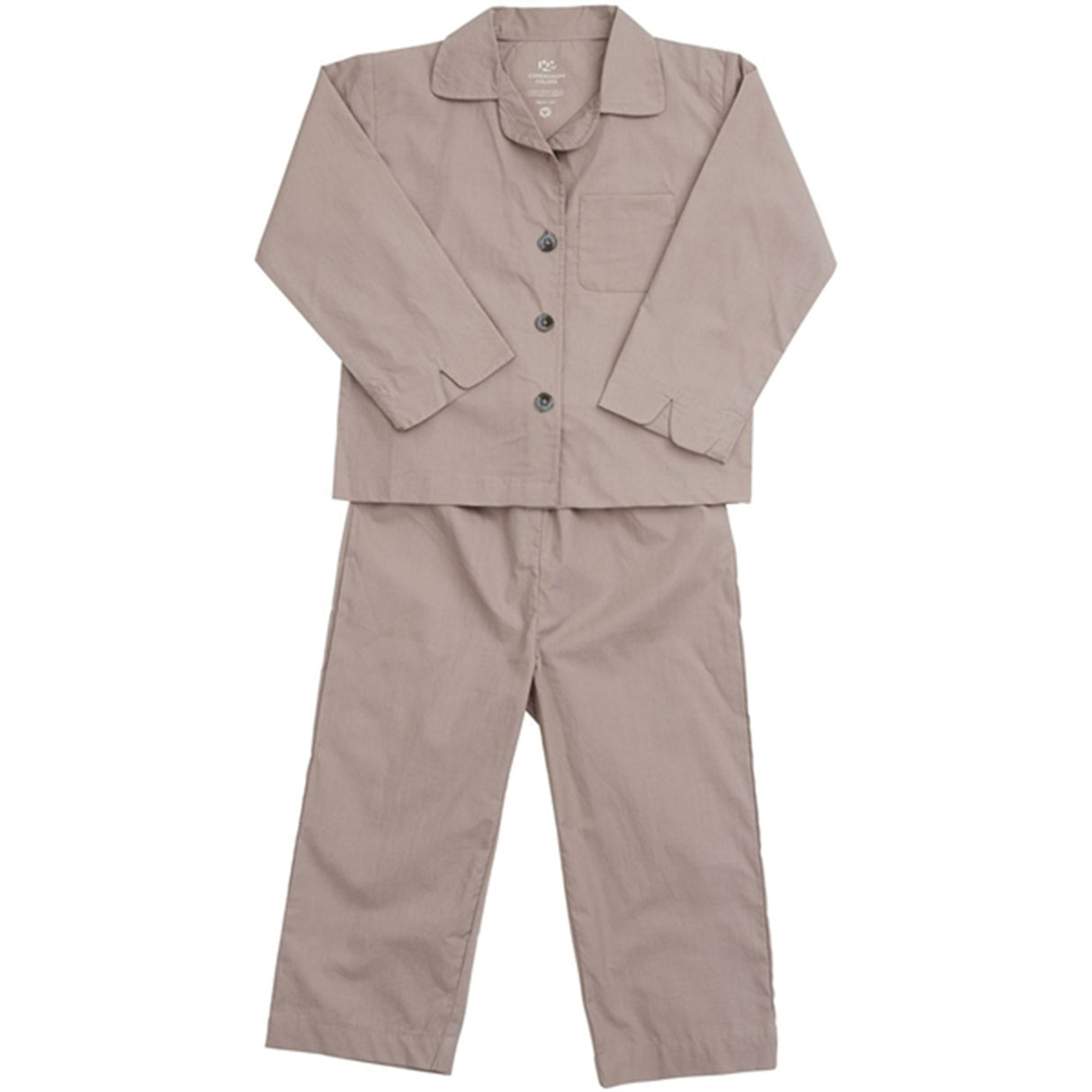 Copenhagen Colors Dark Grey 2-Pakning Pyjamas Sett