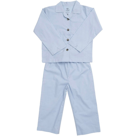 Copenhagen Colors Dusty Blue 2-Pakning Pyjamas Sett