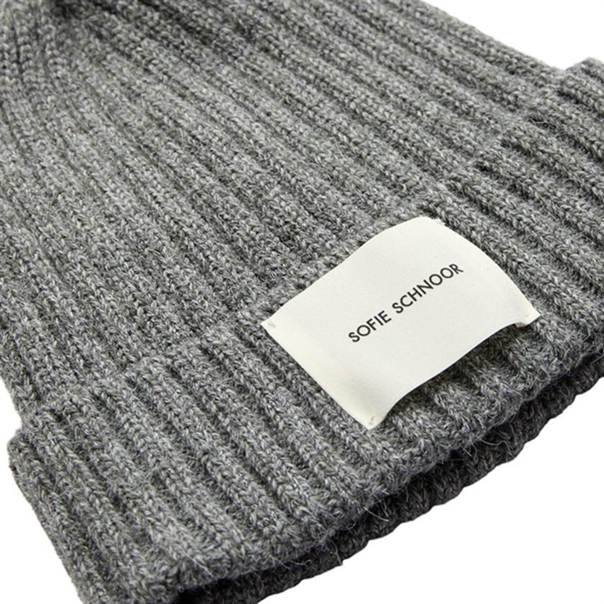 Sofie Schnoor Young Grey Melange Beanie 2