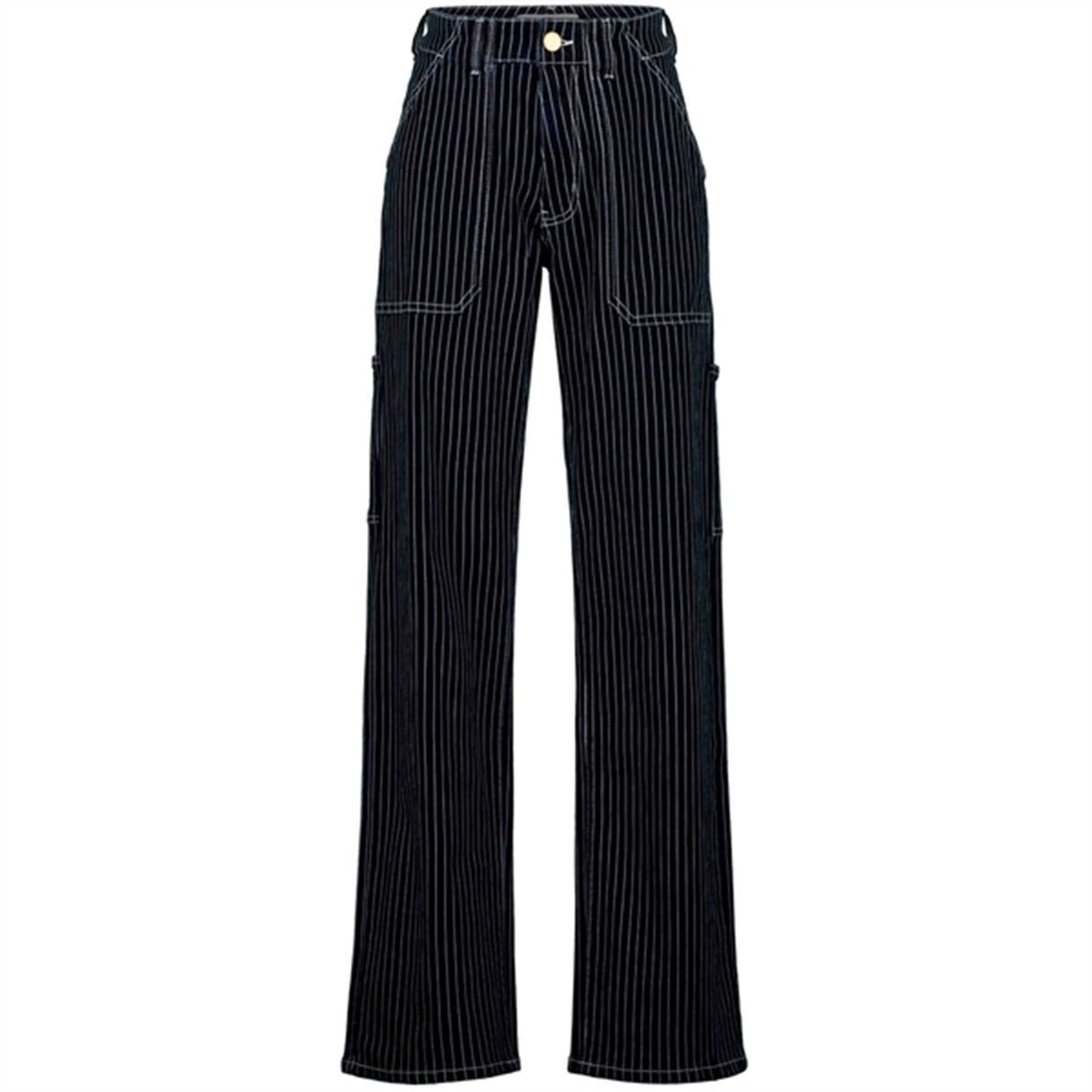 Sofie Schnoor Dark Blue Striped Bukser