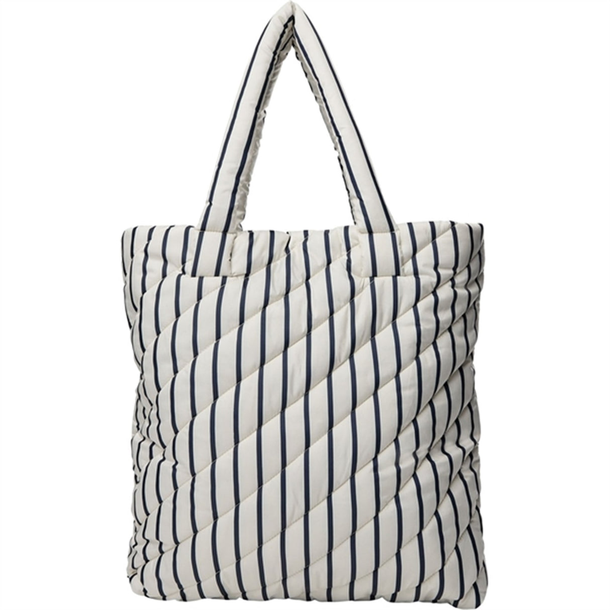 Sofie Schnoor Off White/ Navy Striped Totebag 3