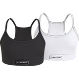 Calvin Klein Bralette Heritage 2-pakning Pvhblack/Pvh White