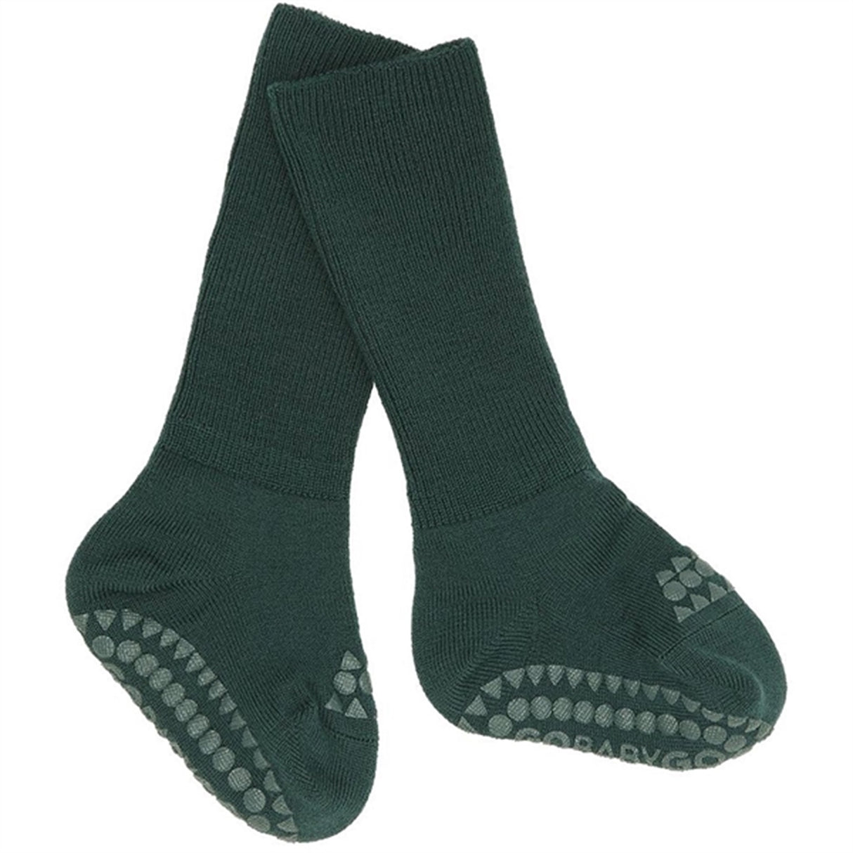 Gobabygo Ull Anti-Slip Sokker Forrest Green 3