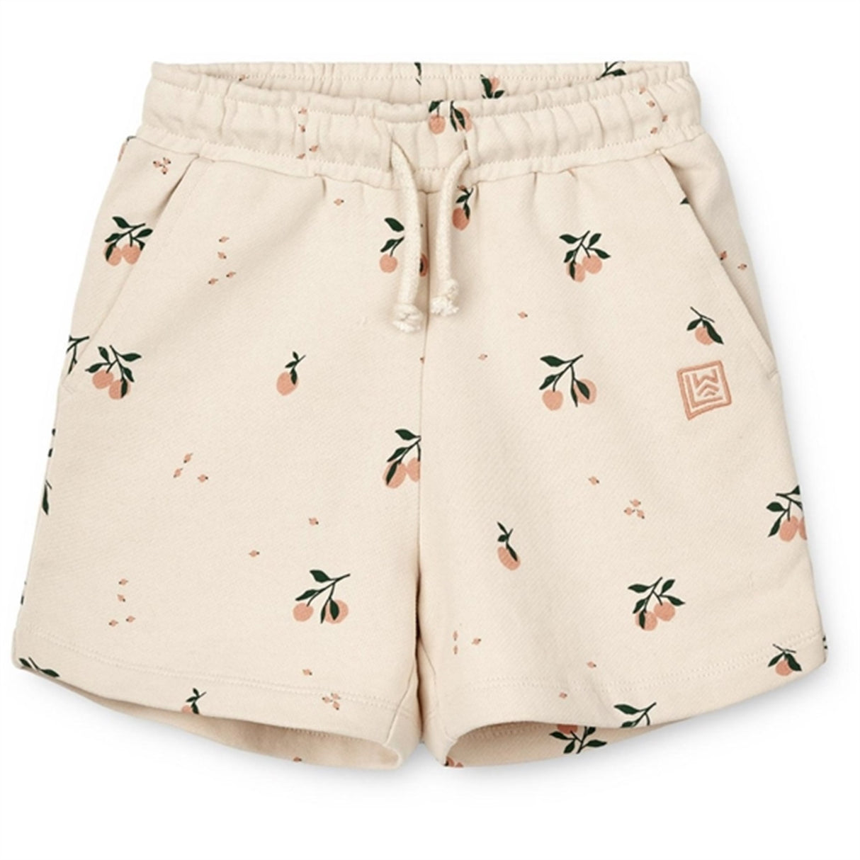 Liewood Peach/Sea Shell Gram Printed Sweat Shorts