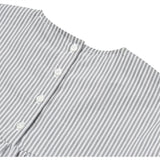Liewood Y/D Stripe Crisp White/Whale Blue Gudrun Stripe Kjole 3