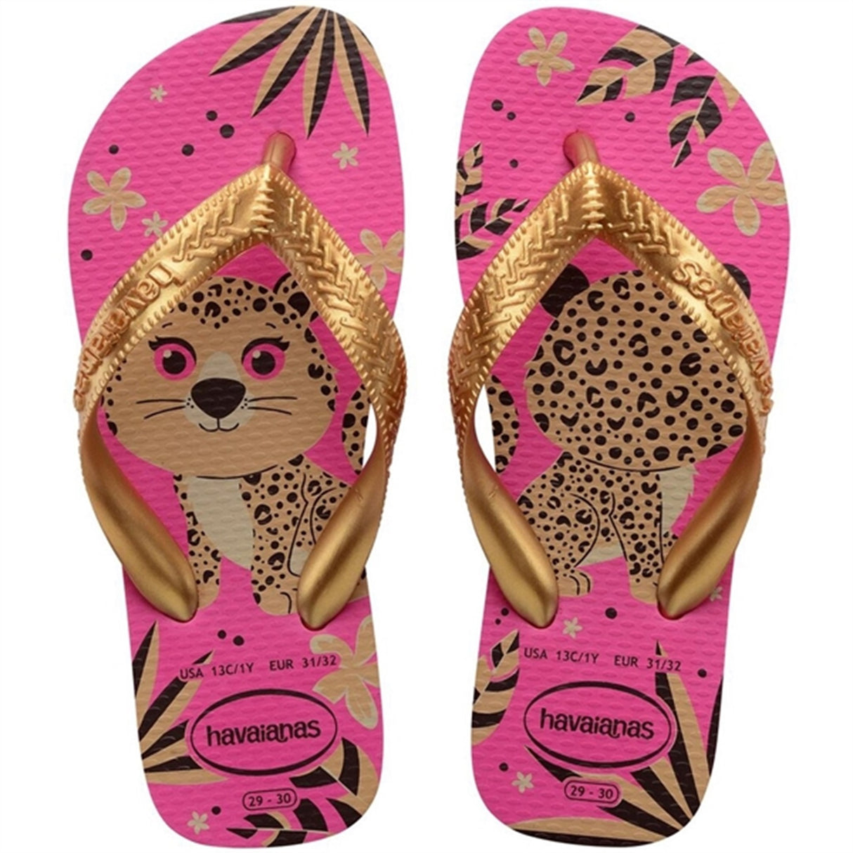 Havaianas Kids Sandaler Topp Pets Pink Flux