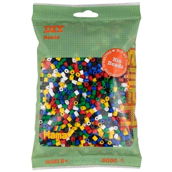 HAMA BIO Midi Beads 3000 pcs Mix 197