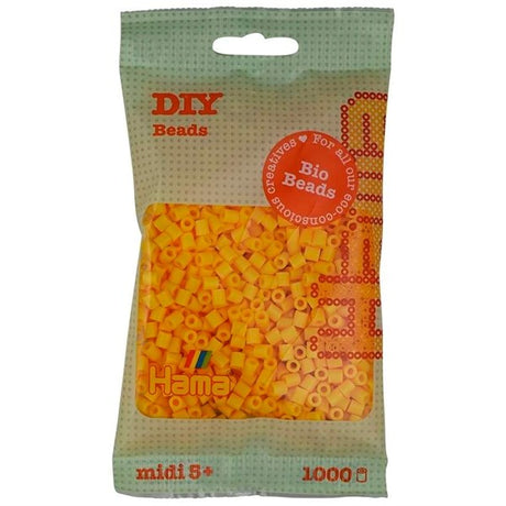 HAMA BIO Midi Beads 1000 pcs Yellow