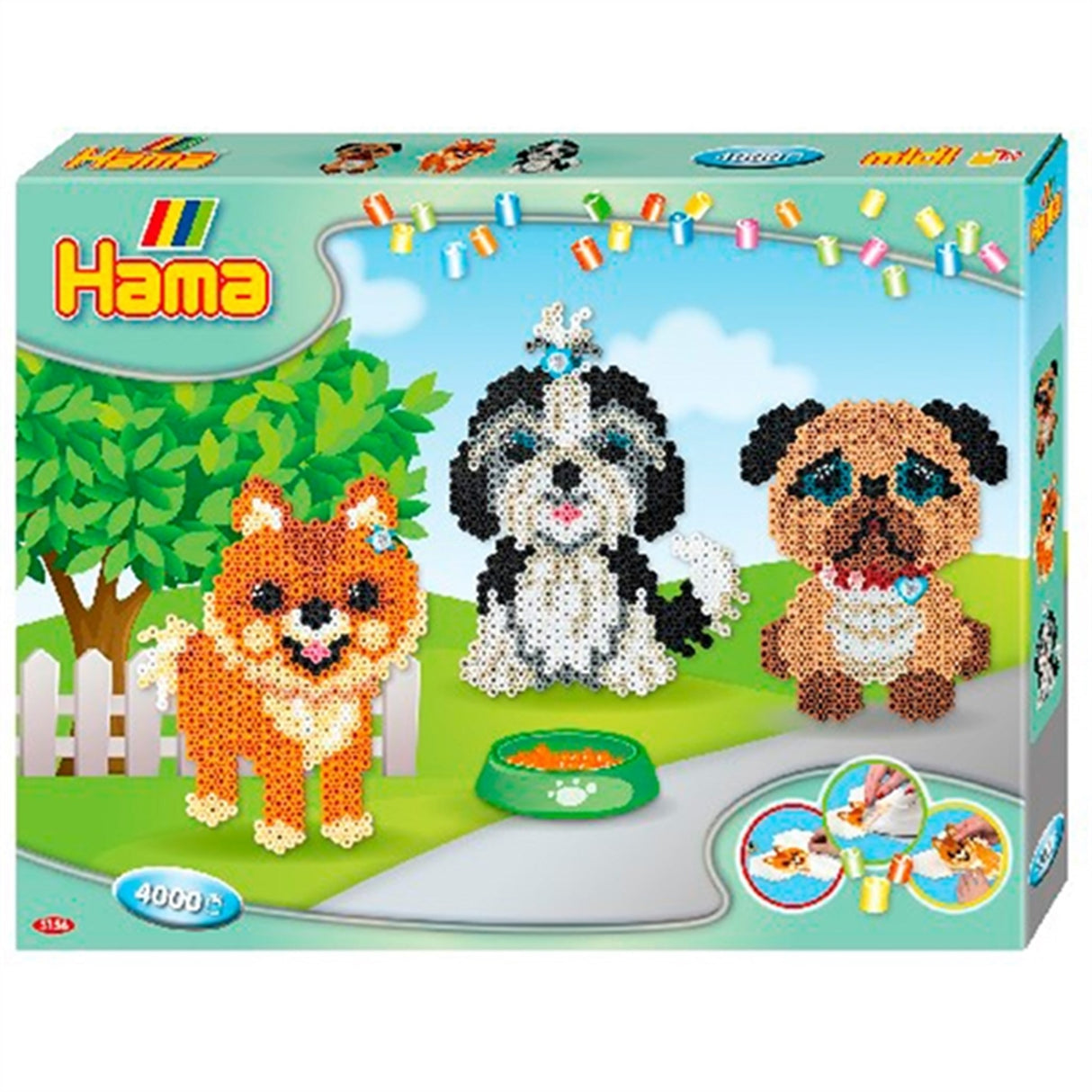 HAMA Midi Giftbox Hunde