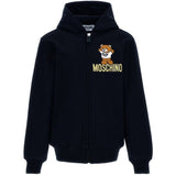 Moschino Black Collegegenser m. Hætte
