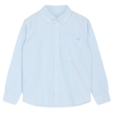 Hust & Claire Mini Ruben Skjorte Light Blue NOOS