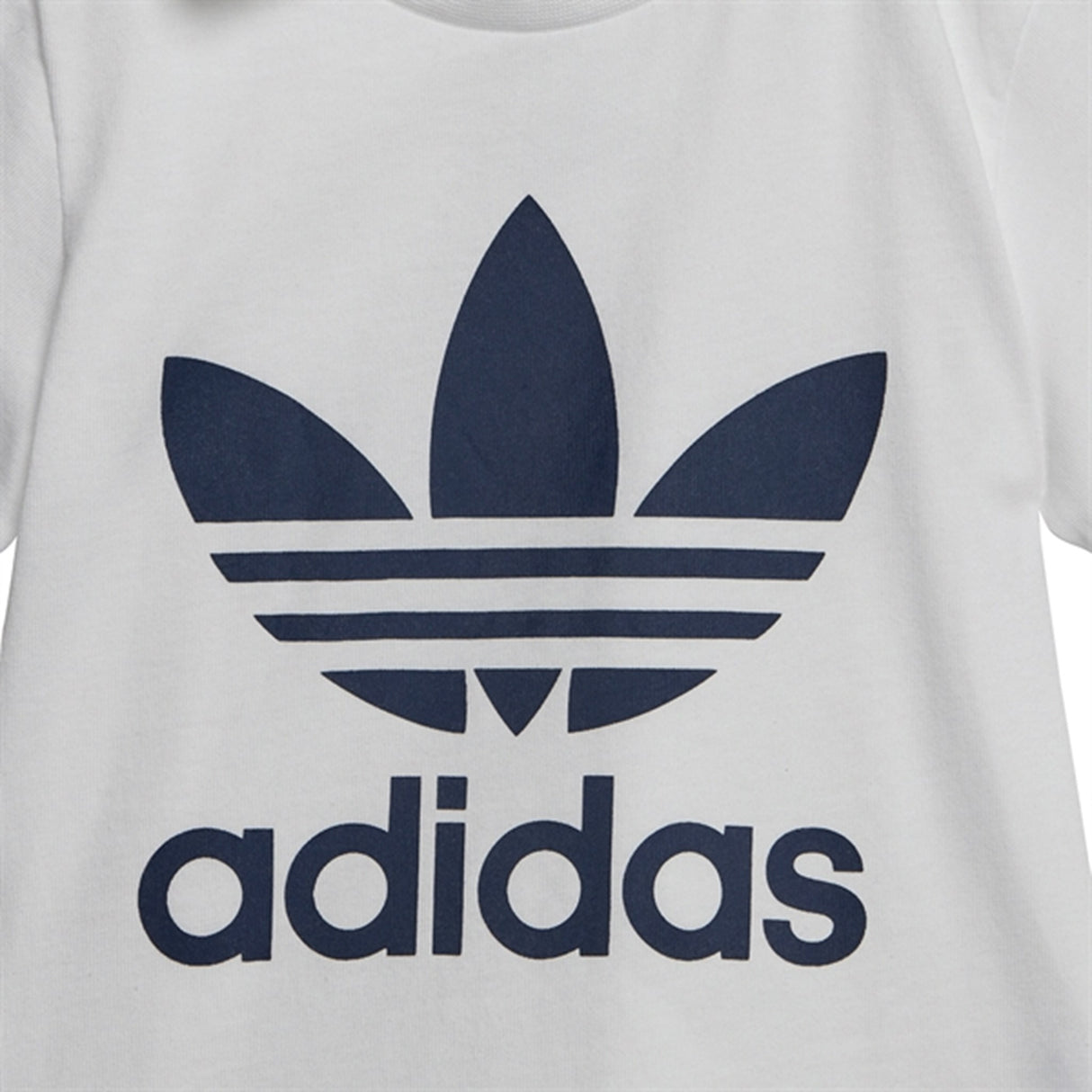 adidas Originals Night Indigo / White Shorts Tee Sett