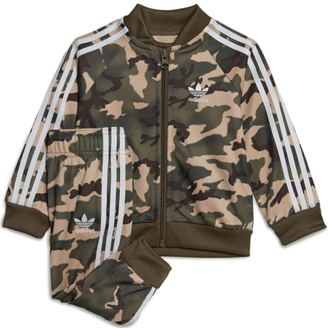 adidas Originals Beige / Multi Color Tracksuit