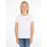 Calvin Klein Slim Monogram T-Shirt 2-Pak Bright White / Sepia Rose 3