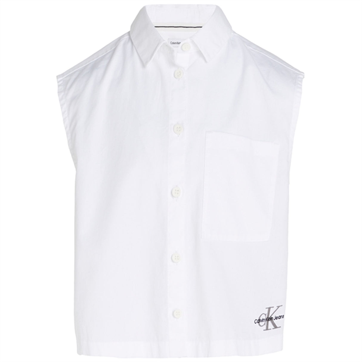 Calvin Klein Monogram Skjorte u. Ermer Bright White