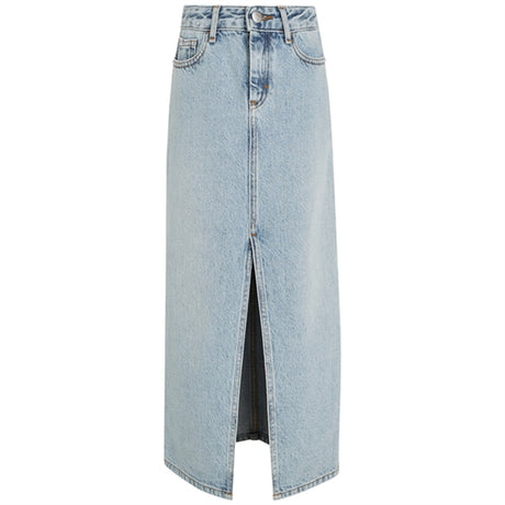 Calvin Klein Denim Maxi Skjørt Powder Blue