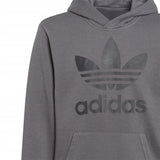 adidas Originals Grey Trefoil Hoodie