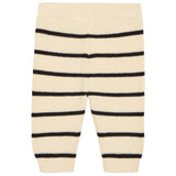 Calvin Klein Striped Cardigan Strikk Sett Black/ Vanilla Stripe 2