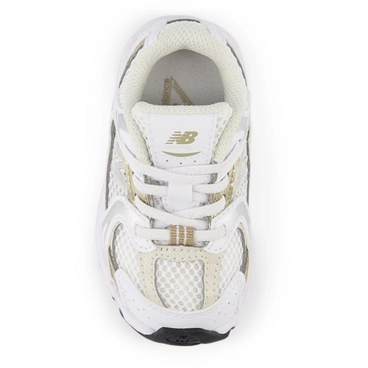 New Balance 530 Kids Bungee Lace Sneakers White