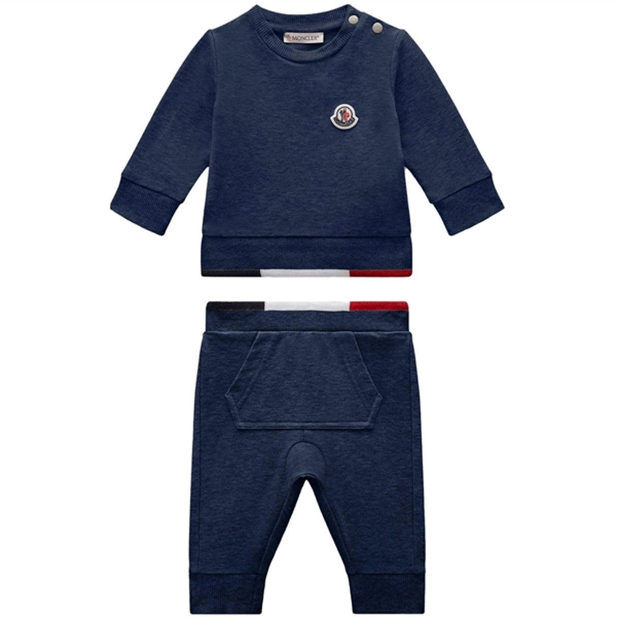 Moncler Strikk Clothing Ensemble Navy