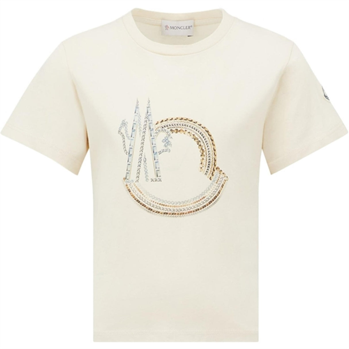 Moncler T-Shirt Cream