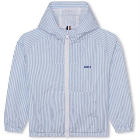 Hugo Boss Pale Blue Hooded Jakke