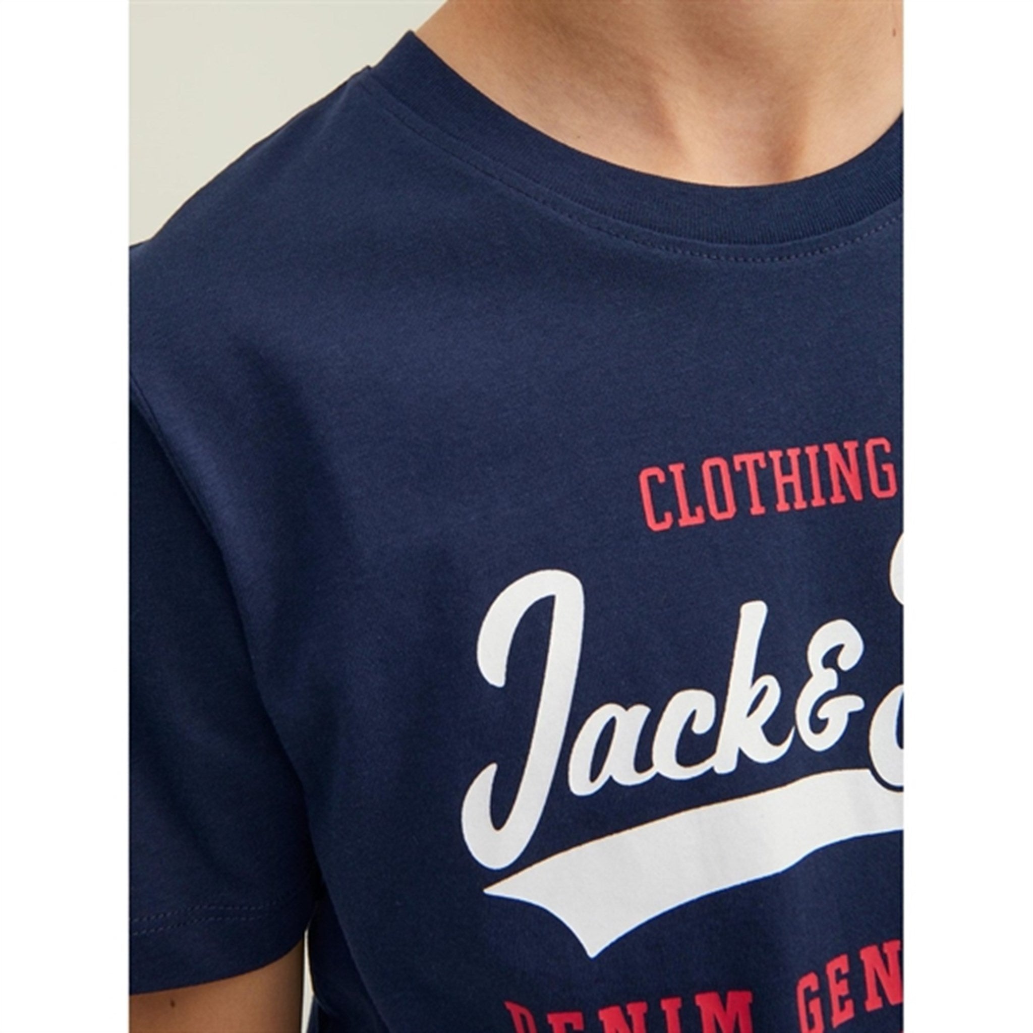 Jack & Jones Junior Navy Blazer Logo T-Shirt Noos 5